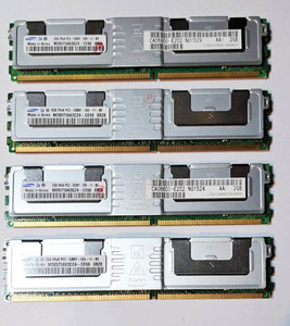 Samsung/メモリー2GB/4枚セット/合計8GB/DDR2 667/pc2-5300F/ワークステーション用メモリー②