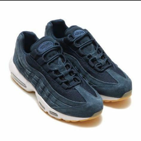 NIKE AIR MAX 95 PREMIUM ナイキ エア マックス 95 プレミアム ネイビー 紺 27cm 