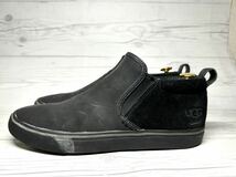 【即決】UGG メンズ 26cm アグ ショートブーツ 黒 ブラック 1013353 靴 くつ レインブーツ waterproof ウォータープルーフ _画像3