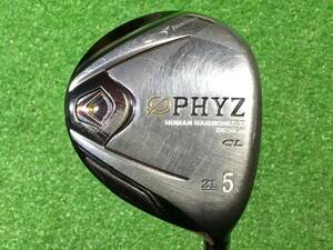 hf-387 中古 ブリヂストン TOURSTAGE PHYZ CL レディース フェアウェイウッド 5W 純正カーボン Flex:L