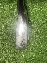 【同梱対応可】SAI-4901　中古　単品アイアン　6番　SRIXON スリクソン　WR　W-NI.Wt.　スチールシャフト　Flex 不明_画像3