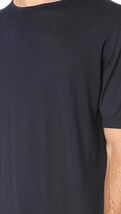 【新品】JOHN SMEDLEY ジョンスメドレー Tシャツ ネイビー M_画像9