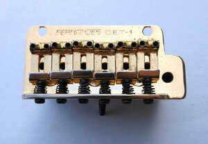 FERNANDES　フェルナンデス　ダブル・エッジ・シンクロ　DET-1G　分解清掃済み　程度良し　92年製FERNANDES LE-3FS