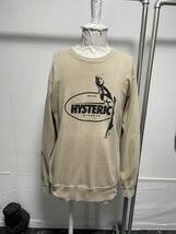 Hysteric Glamour ヒステリックグラマー　クルーネックスウェットM_画像2