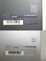 C392H 035 SONY PS3 CECHH00/L00 PS2 SCPH-90000 PSOne SCPH-100 本体のみ まとめて 計8台 現状品 ジャンク_画像7