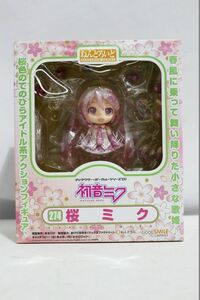 C503H 053 グッドスマイルカンパニー 274 ねんどろいど 桜ミク 長期保管品 中古未開封