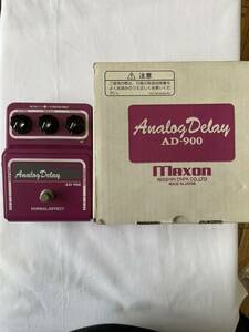 MAXON AD900 analog delay マクソン アナログディレイ