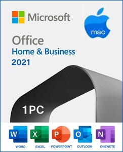 MAC版/ Microsoft Office Home and Business 2021 / 未使用品 / ダウンロード品 / 100%オンライン認証