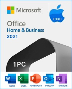 MAC版/ Microsoft Office Home and Business 2021 / 未使用品 / ダウンロード版 / 100%オンライン認証