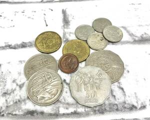 【K】エリザベス2世 外国硬貨11枚セット オーストラリア 50c/20c/5c/1c/1＄ 外国硬貨 コレクション 世界 記念硬貨【3549】
