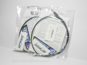  light accelerator wire BMW R100S R100T 2 pcs set BING40 low steering wheel VENHILL feather light throttle cable 