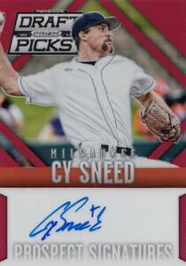 【サイスニード】直筆サインカード 100枚限定 東京ヤクルトスワローズ 2004 PANINI PRIZM CY SNEED AUTO #検索 TOPPS BBM EPOCH エポック