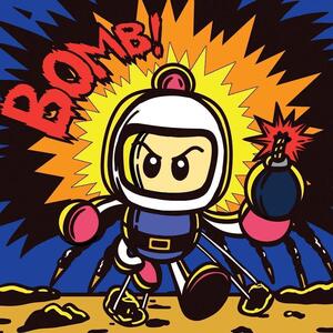  complete sale hard-to-find limitation record Bomberman 1&2 original soundtrack LP