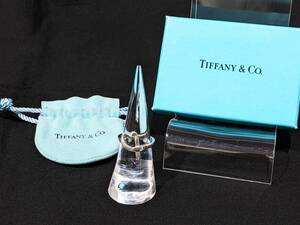 【42577】Tiffany＆Co. ティファニー ラビングハート リング 指輪 SV 925 シルバー パロマピカソ 総重量約3.7ｇ 約10号 アクセサリー