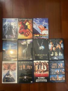 名作映画 DVD まとめ売り11本 スパイダーマン、タイタニック、少林サッカー、他