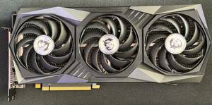 本体のみ MSI GEFORCE RTX3080 GAMING X TRIO 10G GDDR6X 10GB 動作確認済み