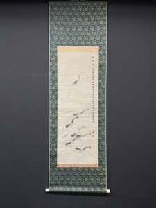 Art hand Auction [Kopie] [Ein Licht] [Endgültiger Preisnachlass] vg5148(Ma Jinfu)Chinesische Malerei mit Garnelen, Malerei, Japanische Malerei, Blumen und Vögel, Vögel und Tiere