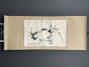 Art hand Auction [Copy] [One lamp] vg6477(Song Xiaodong)Lanshi figure horizontal object Chinese painting, painting, Japanese painting, flowers and birds, birds and beasts