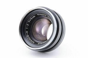 MF120510★ニコン　nikon nikkor-H 5cm f2 ブラック Sマウント