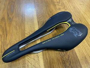 selle italia セライタリア SLR BOOST SUPERFLOW TDF限定モデル TI316 チタンレール サイズS3　実測161g