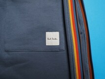 新品正規品 Paul Smith ポールスミス 秋冬 アーティストストライプ切替え 裏パイル スウェットパンツL青(052) 30-7795_画像5