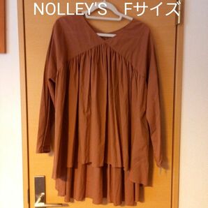 2nd NOLLEY'S　ギャザー ブラウス　日本製