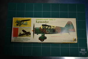 Qn758【絶版 1967年製】1:48 HAWK 563-130 WESTLAND MK.II LYSANDER COMMANDO PLANE ライサンダー コマンドーン ヴィンテージ模型 60サイズ