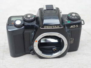 M10135 黒 PENTAX MZ-5 傷・汚れ有 動作チェックなし 現状 フィルムカメラ 一眼 サイズ60 0601