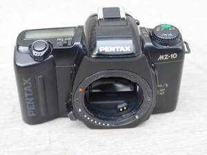 M10137 黒 PENTAX MZ-10 傷・汚れ有 動作チェックなし 現状 フィルムカメラ 一眼 サイズ60 0601