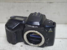 M10221 MINOLTA ミノルタ α5Xi ジャンク カメラ コレクターより 汚れ有り 動作未チェック サイズ60 0601_画像2