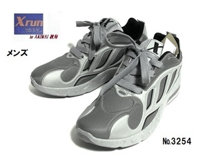 { new goods } men's * Cross Ran [Xrun *3254] gray /25.5.# sneakers #....