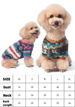 BB012:暖かい冬の衣類 犬用のジャケット 猫の服 チワワ ペットのセーター コスチュームアクセサリー ペット_画像6