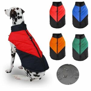 BB016:小型犬と大型の防水犬用ジャケット 暖かい服 子犬用ベスト チワワのコート フレンチブルドッグ パグ