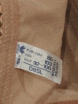 ka_1603 ★定形外 配送★ 美品 Wacoal ワコール ARA194 ゴージャス 花柄レース 補正 ボディスーツ D85L_画像3