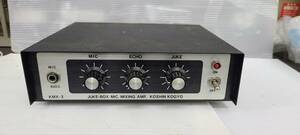 KMX-2 JUKE-BOX MIC.MIXING AMP.KOSHIN KOGYO 中古 ジャンク