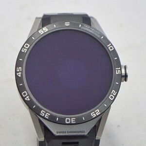 タグホイヤー コネクテッド SAR8A80 ブラック スマートウォッチ メンズ 腕時計 動作未確認 ジャンク TAG Heuer 1円スタート
