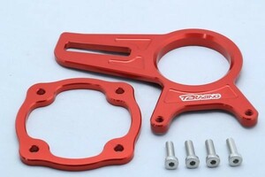 MC28 リアキャリパーサポート レッド 84mm ブレンボ MFZ NSR250R T2racing