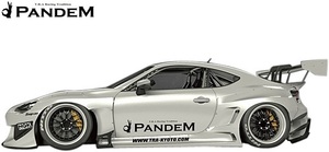 【M's】トヨタ 86/スバル BRZ (ZN6/ZC6) PANDEM サイドカナード ver.3 FRP ハチロク TRA京都 パンデム エアロ カナード TOYOTA SUBARU