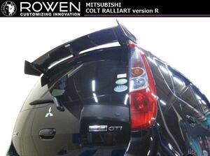 【M's】三菱 コルト ラリーアート バージョン R リア ウイング ROWEN ロエン エアロ 1M001W00 MITSUBISHI COLT Z27AG ralliart