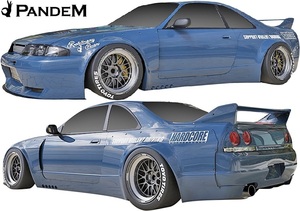 【M’s】日産 R33 スカイライン GT-R (1995y-1998y) PANDEM フルエアロ 6P パンデム FRP フルキット エアロ セット GTR カスタム 旧車