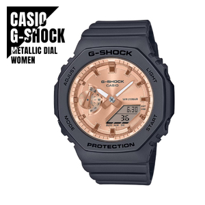 国内正規品 CASIO G-SHOCK カーボンコアガード構造 八角形フォルム GMA-S2100MD-1AJF ピンクゴールド×グレー 腕時計 レディース ★新品