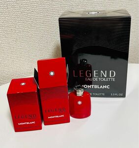 モンブラン レジェンド オードトワレ 100ml ミニサイズ2つ付き