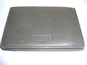 TAKEZO　toyoguchi 定期入れ　財布　　愛