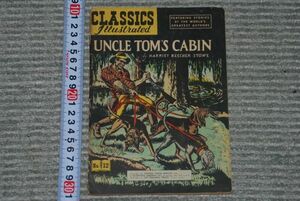 (s0206)　アンクル・トムズ・ケビン　ハリエット・ビーチャー・ストウ　Classics illustrated No,12 世界名作絵物語 国内版 訳註版 1952年