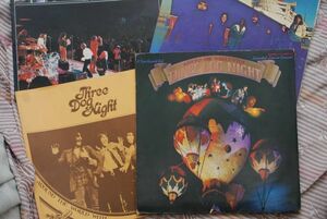 (s0304)　レコード2枚組ジャンク品 アラウンドザワールドウィズスリードックナイト Around The World With Three Dog Night アナログ LP