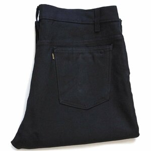 ★00s Levi'sリーバイス 517 ポリエステルパンツ 黒 w38 L30★75 スタプレ ブーツカット フレア オールド カントリー ブラック