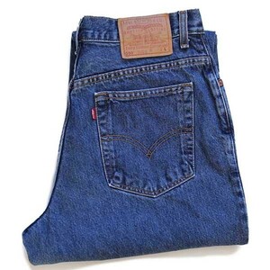 ★00s メキシコ製 Levi'sリーバイス 550 デニムパンツ 14 MIS L★125 オールド ジーンズ テーパード ルーズ ワイド バギー