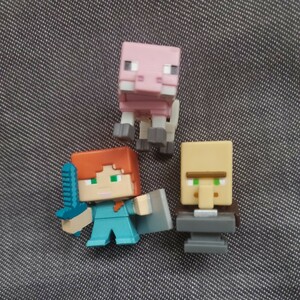 Minecraft マイクラ マインクラフト ミニフィギュア セット まとめ売り