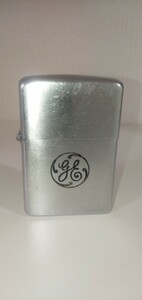 ビンテージ　zippo　ジッポー　フルスタンプ　PAT.2032695　5バレル　GE　企業ノベルティ　中古