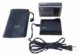 HFD1090 ★現状品★ AIWA アイワ ステレオ ポータブル カセット レコーダー HS-JL50